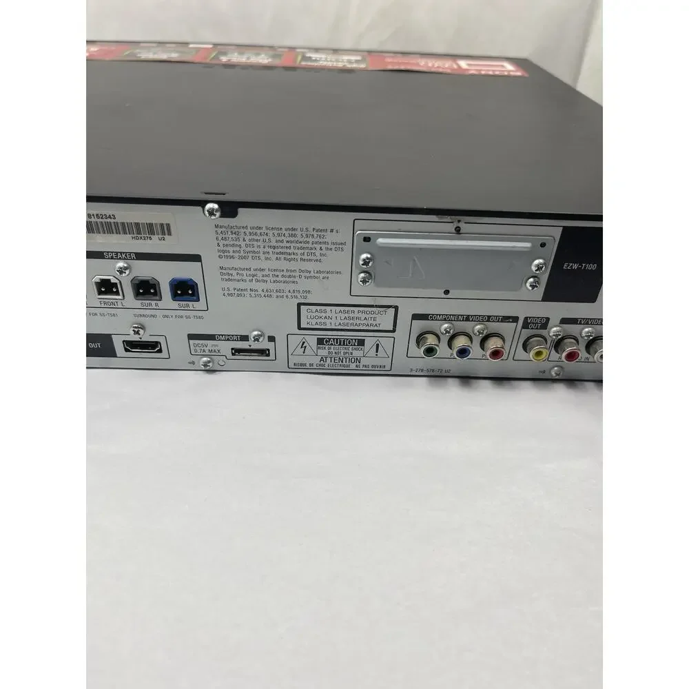 Sony DAV-HDX275 DVD Home Theater Receiver 5 Disc HDMI Tested